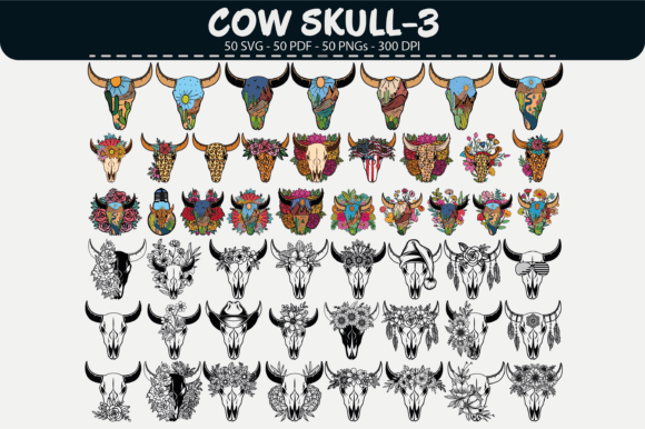 Cow Skull Graphics & Illustrations Review