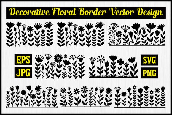 Garden Flower Line Art: Elegant Graphics & Illustrations