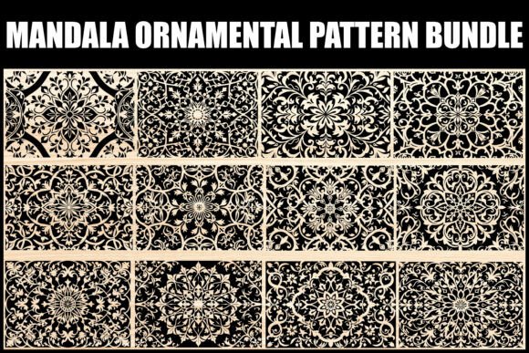 Mandala Ornamental Pattern Bundle: Graphics & Illustrations