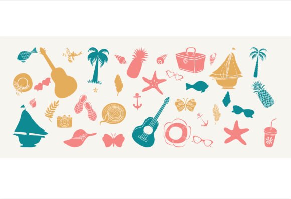 Summer SVG Graphics: Illustrations for Branding