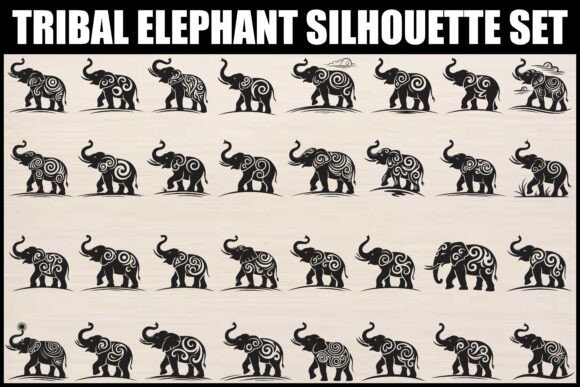 Tribal Elephant Graphics & Illustrations Review