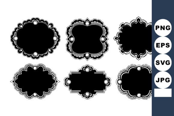 Vintage Ornamental Frames: Graphics & Illustrations